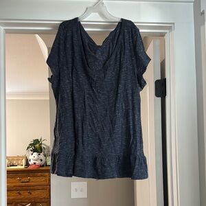 dip Charcoal Gray Blouse